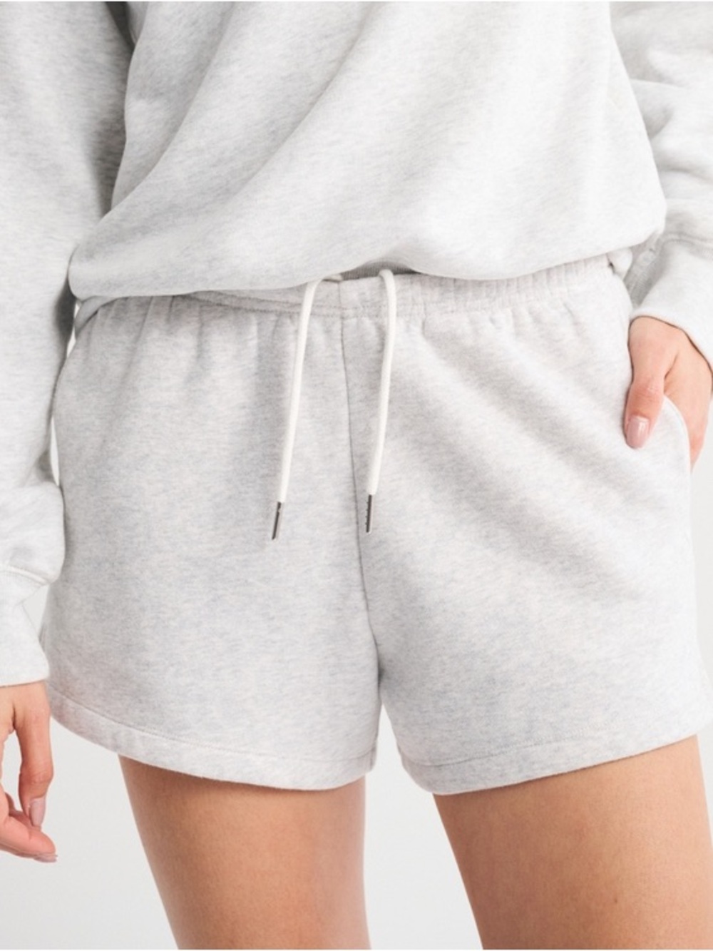 Abercrombie & Fitch Soft A&F Collection Fleece Sweat Shorts Fleece Sweat Shorts